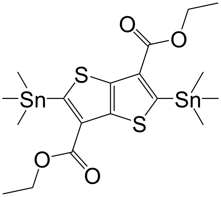 Diethyl2,5-bis(trimethylstannyl)thieno[3,2-b]thiophene-3,6-dicarboxylate/2105955-68-6